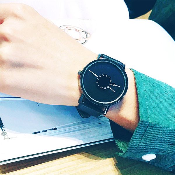 ulzzang brand creative women men quartz watches unique dial black white leather wristwatches fashion simple lovers' watch clock, Slivery;brown
ulzzang brand creative women men quartz watches unique dial black white leather wristwatches fashion simple lovers' watch clock, Slivery;brown