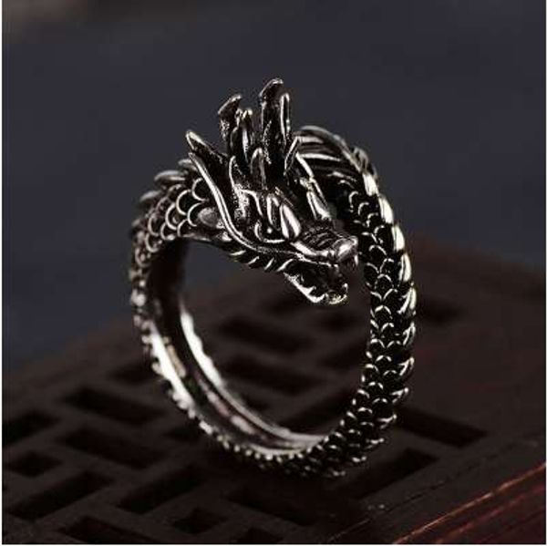 new design retro adjustable dragon ring for men personality fashion finger rings, Golden;silver
new design retro adjustable dragon ring for men personality fashion finger rings, Golden;silver