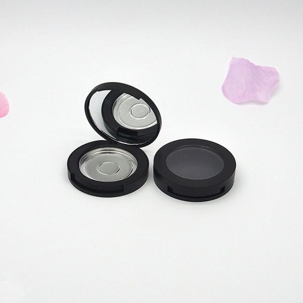 black plastic powder/blush jar with mirror empty portable cosmetic box + flip lid packaging containers f550
black plastic powder/blush jar with mirror empty portable cosmetic box + flip lid packaging containers f550