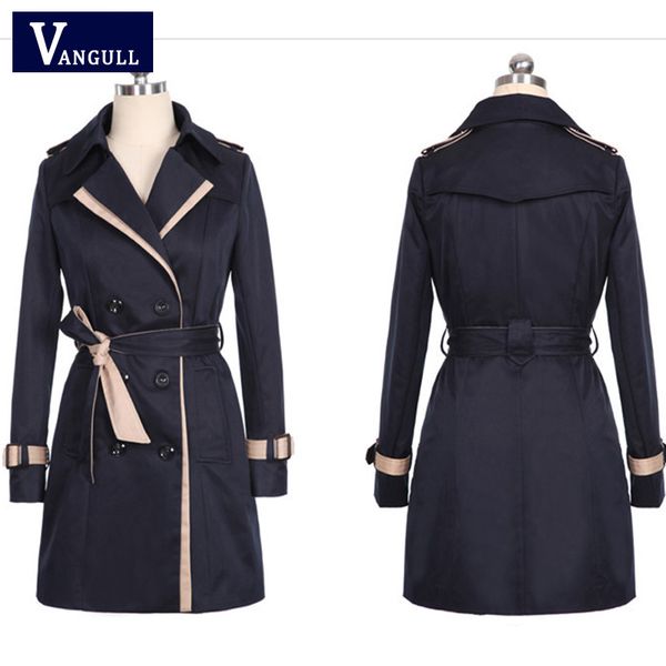 new spring autumn overcoats 2018 women's trench coats long sleeve fashion turn-down collar over wear clothing, Tan;black
new spring autumn overcoats 2018 women's trench coats long sleeve fashion turn-down collar over wear clothing, Tan;black