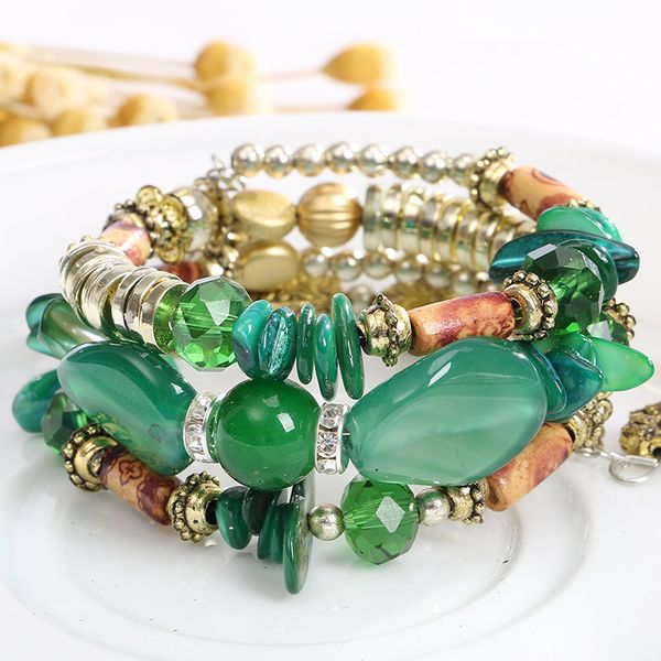 bohemian beach bracelets for women retro multilayer crystal stone beaded rhinestone trendy bracelet, Golden;silver
bohemian beach bracelets for women retro multilayer crystal stone beaded rhinestone trendy bracelet, Golden;silver