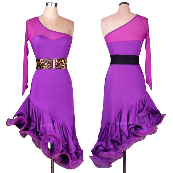 latin dance dress women girls latin salsa dance competition dresses samba costumes d0261 5 colors mesh sleeve waist belt, Black;red
latin dance dress women girls latin salsa dance competition dresses samba costumes d0261 5 colors mesh sleeve waist belt, Black;red