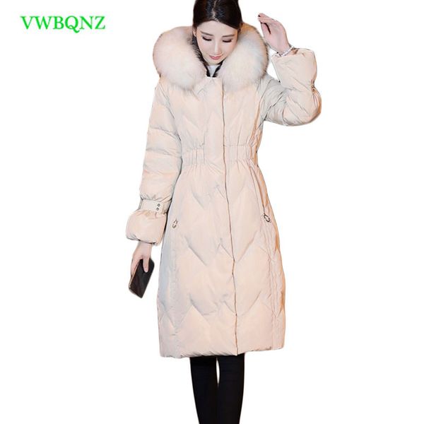 women jacket winter fur collar hooded down cotton jacket womens long cotton padded jackets apricot parkas outerwear a1005, Black
women jacket winter fur collar hooded down cotton jacket womens long cotton padded jackets apricot parkas outerwear a1005, Black