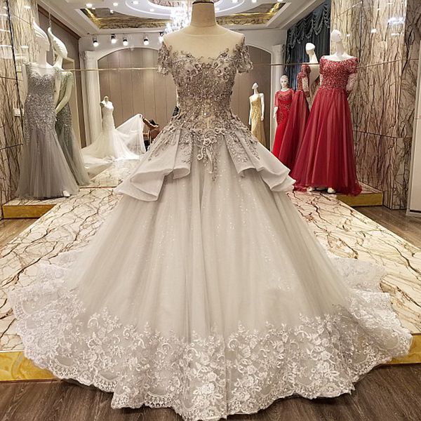 2019 luxury flower evening dresses lace up back short sleeves ball gown grey evening dresses long real ps girl pageant dress, Black;red
2019 luxury flower evening dresses lace up back short sleeves ball gown grey evening dresses long real ps girl pageant dress, Black;red