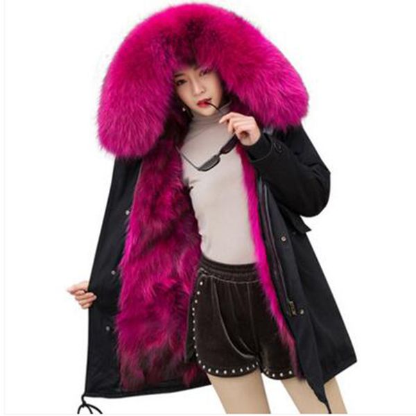 women parkas army coat real natural rccoon fur clothing winter long jacket with big collar parkas hooded coat grils warm c#07, Black;brown
women parkas army coat real natural rccoon fur clothing winter long jacket with big collar parkas hooded coat grils warm c#07, Black;brown