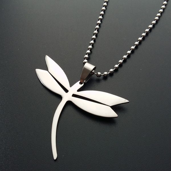 1 stainless steel flying dragonfly charm pendant necklace small insect animal beneficial girl sweater chain lucky mother men's women�, Silver
1 stainless steel flying dragonfly charm pendant necklace small insect animal beneficial girl sweater chain lucky mother men's women�, Silver