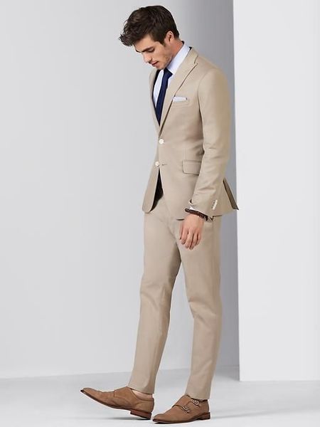 summer khaki men suits 2018 wedding 2 pieces (jacket+pants) peaked lapel slim fit groom tuxedos handsome men blazer prom wear, Black;gray
summer khaki men suits 2018 wedding 2 pieces (jacket+pants) peaked lapel slim fit groom tuxedos handsome men blazer prom wear, Black;gray
