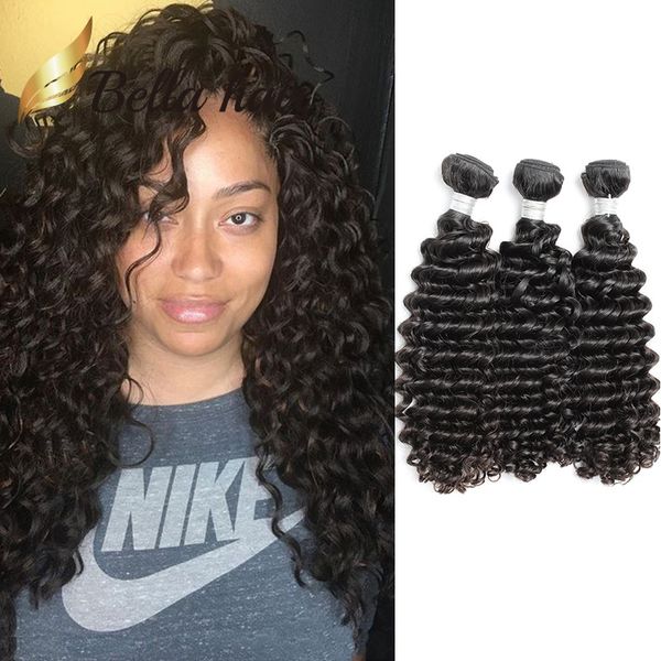 10~24inch 9a brazilian hair extension 3pcs/lot unprocessed deep wave hair bundles natural color human hair weaves bellahair ing, Black
10~24inch 9a brazilian hair extension 3pcs/lot unprocessed deep wave hair bundles natural color human hair weaves bellahair ing, Black