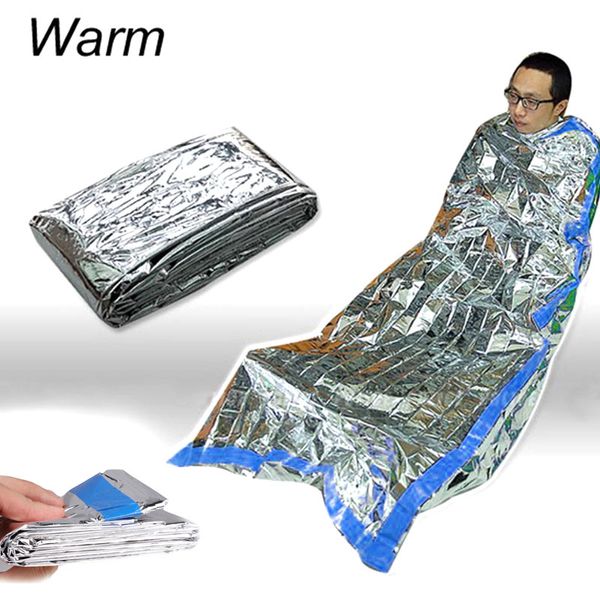

emergency reusable waterproof rescue space thermal sleeping bag 100x200cm ys-buy