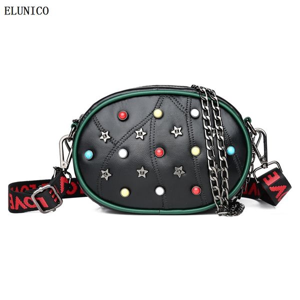 Elunico Марка роскошные сумки женщины сумки дизайнер заклепки crossbody сумки для женщин
Elunico Марка роскошные сумки женщины сумки дизайнер заклепки crossbody сумки для женщин