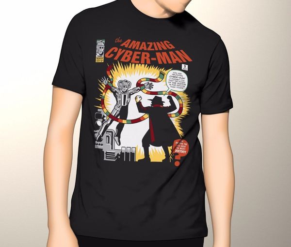 who shirt, cyberman, brand new graphic t-shirt s-5xl new fashion mens short sleeve t shirt cotton t shirts, White;black
who shirt, cyberman, brand new graphic t-shirt s-5xl new fashion mens short sleeve t shirt cotton t shirts, White;black