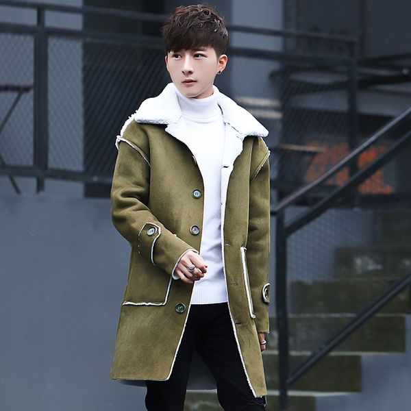2018 winter men's fashion thicken trench coat men windbreaker jackets coats men's classic casual jacket size m-3xl, Black;brown
2018 winter men's fashion thicken trench coat men windbreaker jackets coats men's classic casual jacket size m-3xl, Black;brown