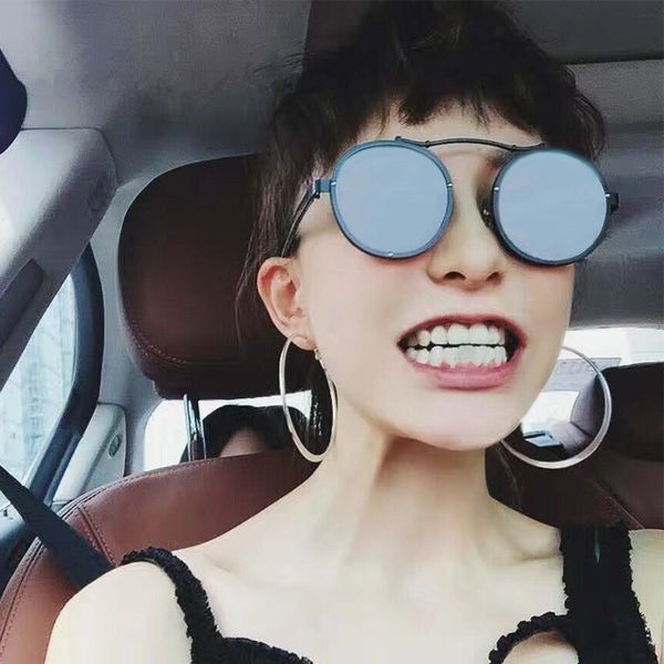 2019 classic round mens sunglasses gothic steampunk shades retro women sun glasses for men male sunglass zonnebril heren mannen, White;black
2019 classic round mens sunglasses gothic steampunk shades retro women sun glasses for men male sunglass zonnebril heren mannen, White;black