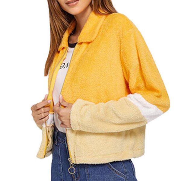autumn winter warm jacket coat women double pockets fluffy fleece casual women coat brief yellow white fleece jackets outwears, Black;brown
autumn winter warm jacket coat women double pockets fluffy fleece casual women coat brief yellow white fleece jackets outwears, Black;brown