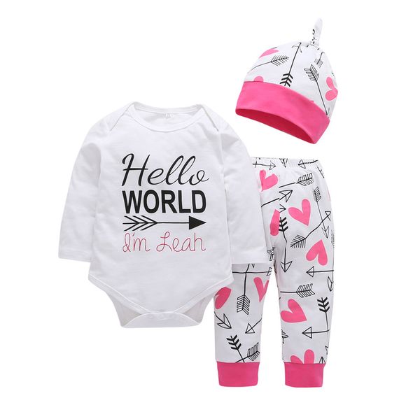 newborn baby clothing set cotton english words long sleeve romper + cartoon drawing pants children's boys girls clothing, White
newborn baby clothing set cotton english words long sleeve romper + cartoon drawing pants children's boys girls clothing, White