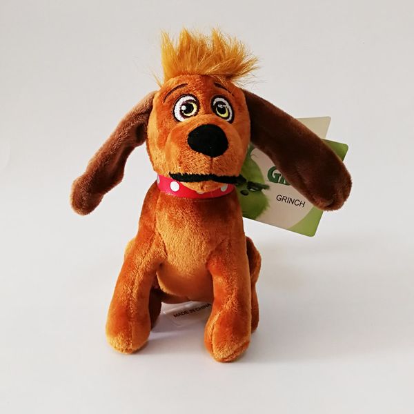 100% Cotton 18cm Dog How The Grinch Stole Christmas Plush Toy Animals For Child Holiday Gifts
