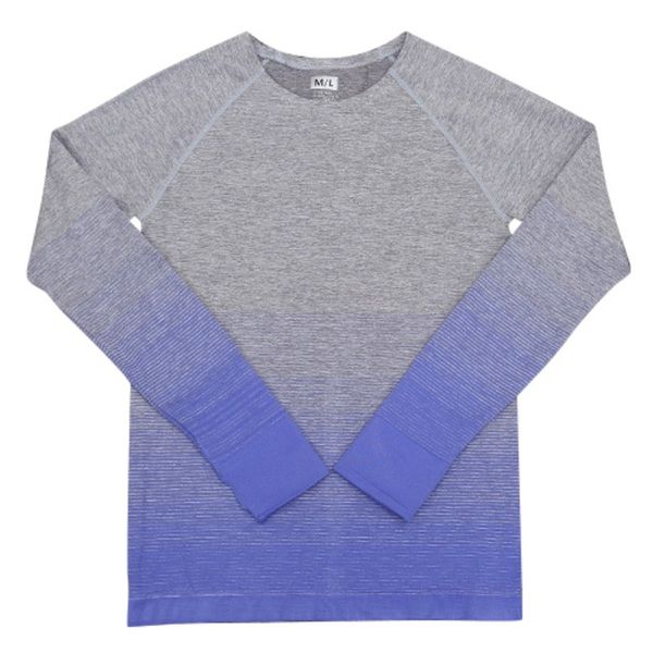 2018 winter sport sleeve shirt elastic lady yoga t-shirt outdoor women gradient color long, White;red
2018 winter sport sleeve shirt elastic lady yoga t-shirt outdoor women gradient color long, White;red