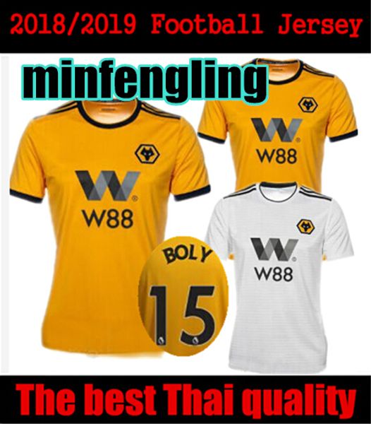 New2019 wolverhampton wanderer occer jer ey home yellow jota away white leo 2018 2019 cavaleiro co ta boly football hirt quality
New2019 wolverhampton wanderer occer jer ey home yellow jota away white leo 2018 2019 cavaleiro co ta boly football hirt quality