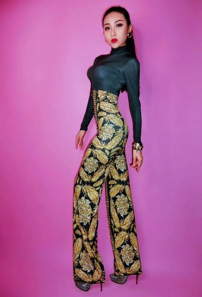 women's jumpsuits & rompers gold feathers printing jumpsuit female costume sparkly crystals horn type bar dj singer birthday party stag, Black;white
women's jumpsuits & rompers gold feathers printing jumpsuit female costume sparkly crystals horn type bar dj singer birthday party stag, Black;white