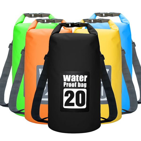 20l waterproof water resistant dry bag sack storage pack pouch swimming kayaking canoeing river trekking fishing double straps
20l waterproof water resistant dry bag sack storage pack pouch swimming kayaking canoeing river trekking fishing double straps