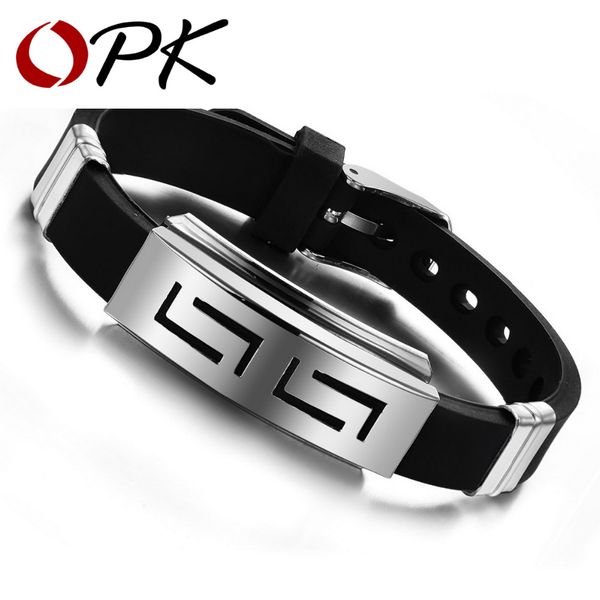 whole saleopk jewelry wholesale prgenuine silicone men bracelet & bangle fashion jewelry width 10mm infinity, White
whole saleopk jewelry wholesale prgenuine silicone men bracelet & bangle fashion jewelry width 10mm infinity, White