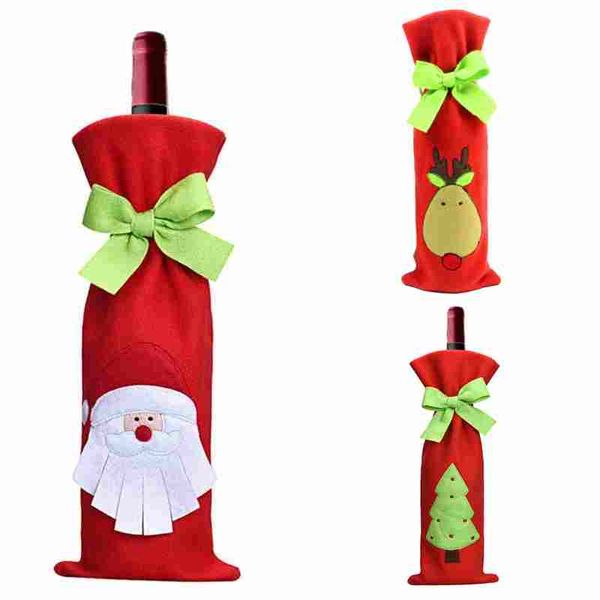 christmas wine bags wine cover christmas ornaments new xmas santa claus wine bottle cover bag christmas dinner party table decor
christmas wine bags wine cover christmas ornaments new xmas santa claus wine bottle cover bag christmas dinner party table decor