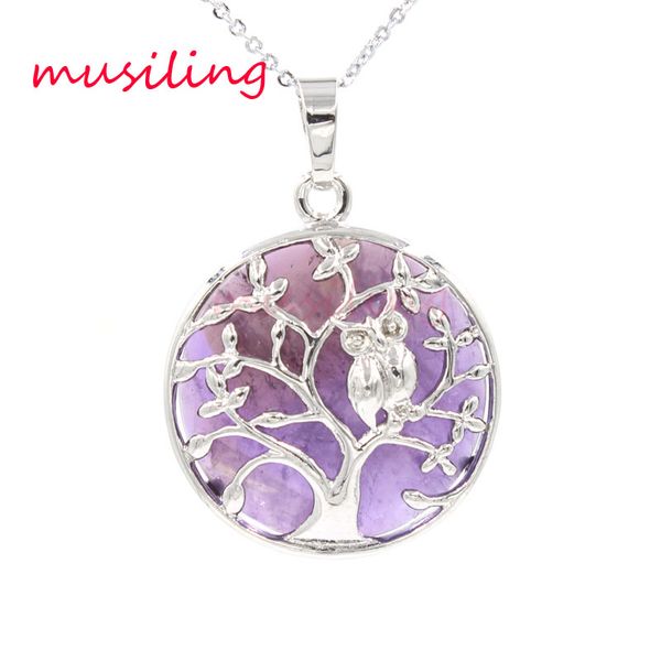 pendants pendulum owl life tree jewelry for women natural stone crystal charms european reiki healing amulet fashion mens jewelry, Silver
pendants pendulum owl life tree jewelry for women natural stone crystal charms european reiki healing amulet fashion mens jewelry, Silver