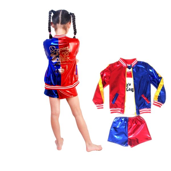 suicide squad quinn jacket t-shirt tee underwear daddy's lil monster suicide squad cosplay halloween costume for kids, Black;red
suicide squad quinn jacket t-shirt tee underwear daddy's lil monster suicide squad cosplay halloween costume for kids, Black;red