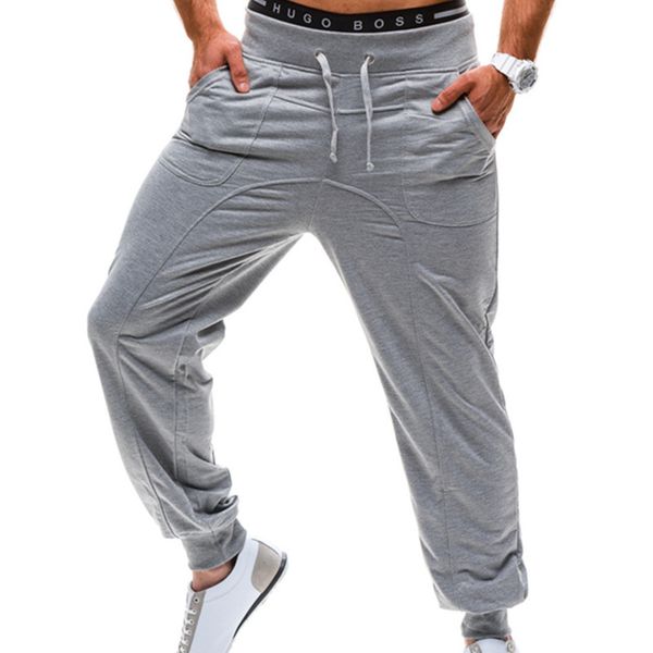 2017 jogger pants men fashion full sportswear pants casual elastic cotton mens fitness workout skinny sweatpants trousers, Black
2017 jogger pants men fashion full sportswear pants casual elastic cotton mens fitness workout skinny sweatpants trousers, Black