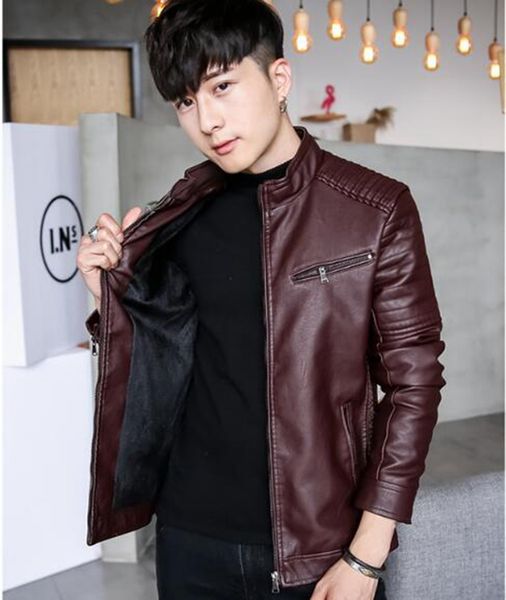 men's autumn winter korea edition new boutique fashion personality handsome trend young recreational motorcycle jacket / m-3xl, Black
men's autumn winter korea edition new boutique fashion personality handsome trend young recreational motorcycle jacket / m-3xl, Black