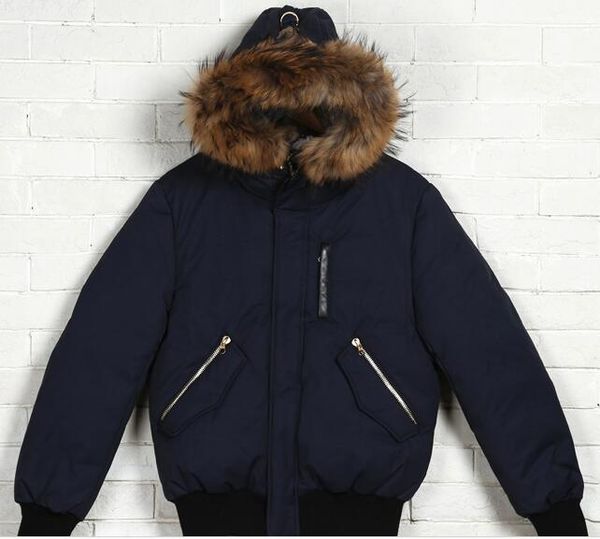 dhl men's parkas winter mack-age-dixon-f4 down & parkas with hood/snowdome jacket brand real raccoon collar white duck outerwear & coat, Black
dhl men's parkas winter mack-age-dixon-f4 down & parkas with hood/snowdome jacket brand real raccoon collar white duck outerwear & coat, Black