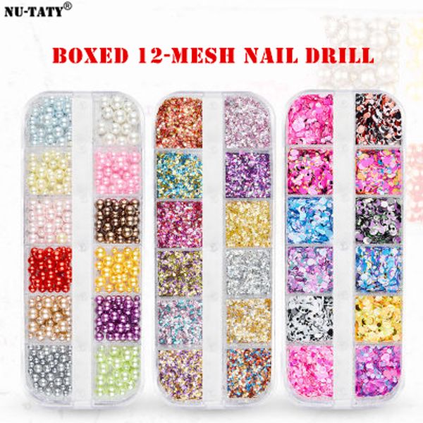 nu-taty nail jewelry glitter glitter sequins 12 strips box jewelry magic sequins pearl shell tools nail sticker, Silver;gold
nu-taty nail jewelry glitter glitter sequins 12 strips box jewelry magic sequins pearl shell tools nail sticker, Silver;gold