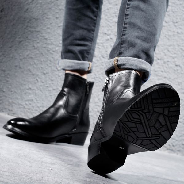 man martin boots winter genuine leather with fur black men boots pointed toe motorcycle boots warm shoes
man martin boots winter genuine leather with fur black men boots pointed toe motorcycle boots warm shoes