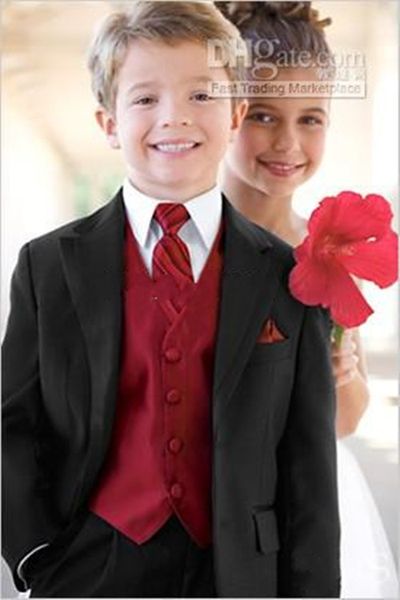 новые две кнопки новоселье black мальчика tuxedos нотч дети костюм kid свадебные выпускные костюмы (куртка + брюки + жилет + галстук) 612
новые две кнопки новоселье black мальчика tuxedos нотч дети костюм kid свадебные выпускные костюмы (куртка + брюки + жилет + галстук) 612