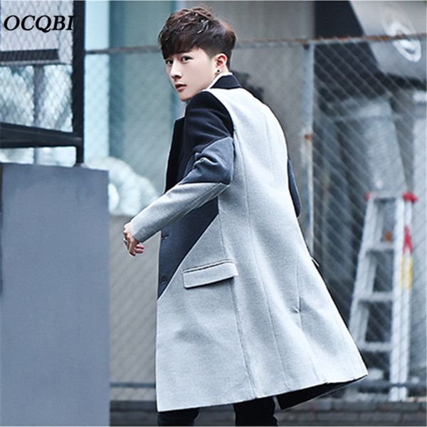 2018 korean style slim mens coats print overcoats fashion casual winter dress coat mens plus size, Black
2018 korean style slim mens coats print overcoats fashion casual winter dress coat mens plus size, Black