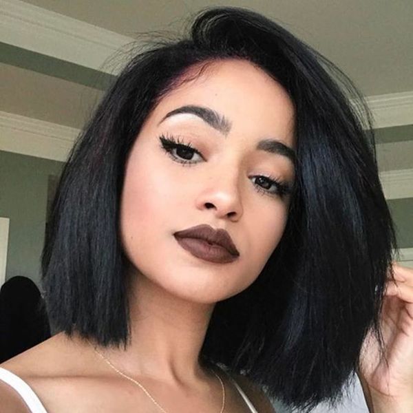 yaki straight bob wigs with baby hair peruvian virgin hair glueless full lace human hair wigs for black women, Black;brown
yaki straight bob wigs with baby hair peruvian virgin hair glueless full lace human hair wigs for black women, Black;brown