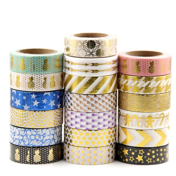 g31-g60 10m flower copper heart gold foil washi tape paper scrapbooking masking tape adhesive decorative stationery tapes 2016
g31-g60 10m flower copper heart gold foil washi tape paper scrapbooking masking tape adhesive decorative stationery tapes 2016