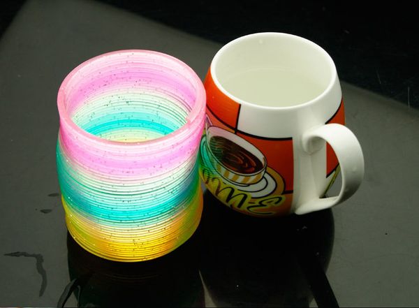big rainbow circle 9cm colorful rainbow plastic magic slinky kids children classic development educational toy christmas gifts dhl 10pcs
big rainbow circle 9cm colorful rainbow plastic magic slinky kids children classic development educational toy christmas gifts dhl 10pcs