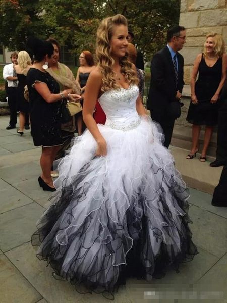wedding dresses 2018 a line white and black organza beads bridal gown sweetheart outdoor country garden corset wedding dresses
wedding dresses 2018 a line white and black organza beads bridal gown sweetheart outdoor country garden corset wedding dresses
