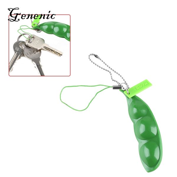 1 pc soybean pea bean key chain phone charm stress relieve funny extrusion key chain stress relieve, Silver
1 pc soybean pea bean key chain phone charm stress relieve funny extrusion key chain stress relieve, Silver
