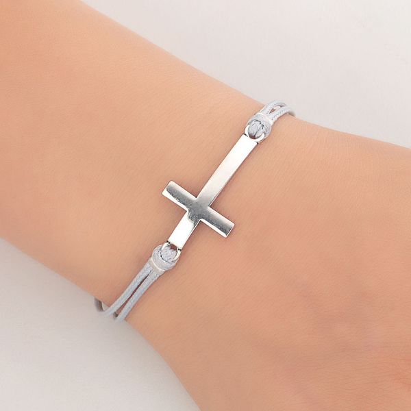 2018 new simple rope cross bracelet mens handmade lucky string charm bracelets & bangles couple for women jewelry gift, Black
2018 new simple rope cross bracelet mens handmade lucky string charm bracelets & bangles couple for women jewelry gift, Black