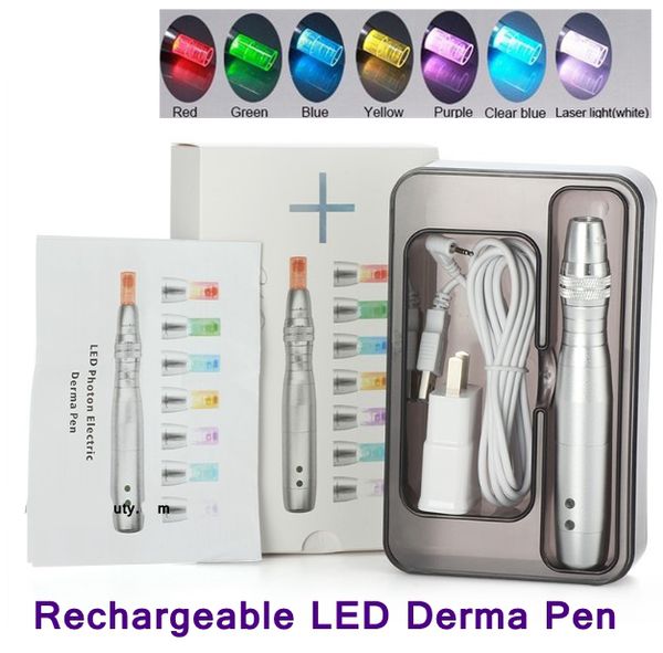 7 colors led pn pen electric derma pen rechargeable micronnedle derma pen screw port 5 speed
7 colors led pn pen electric derma pen rechargeable micronnedle derma pen screw port 5 speed