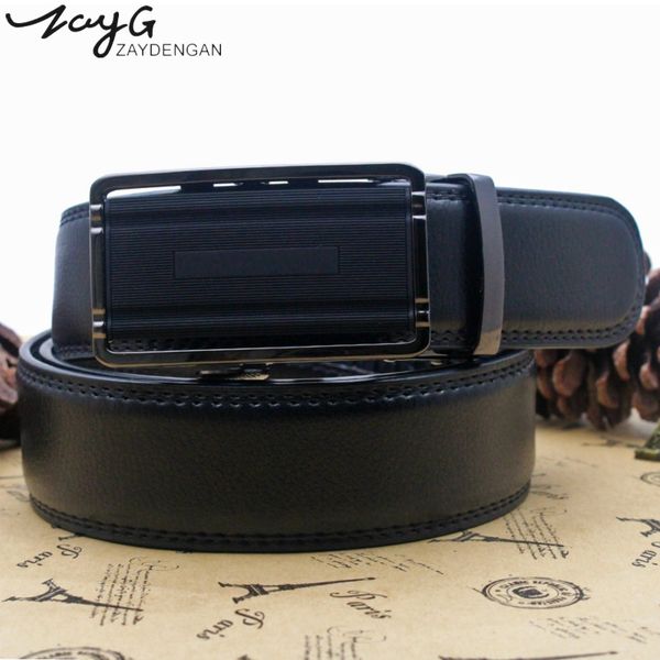 zayg fashion men alloy automatic buckle belt leather luxury black belt buckle for men cow leather classic, Black;brown
zayg fashion men alloy automatic buckle belt leather luxury black belt buckle for men cow leather classic, Black;brown