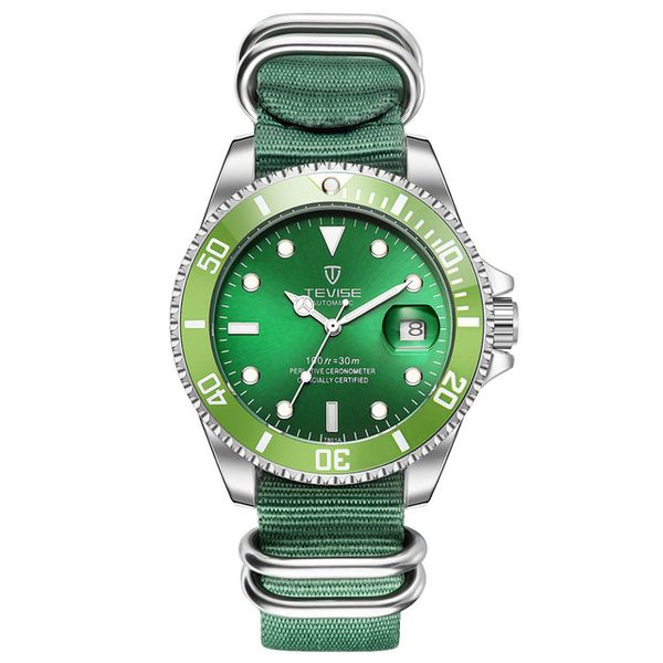 brand nylon strap mechanical watch automatic date fashion wristwatches men & women diving reloj hombre orologio relogio masculino lumino, Slivery;brown
brand nylon strap mechanical watch automatic date fashion wristwatches men & women diving reloj hombre orologio relogio masculino lumino, Slivery;brown