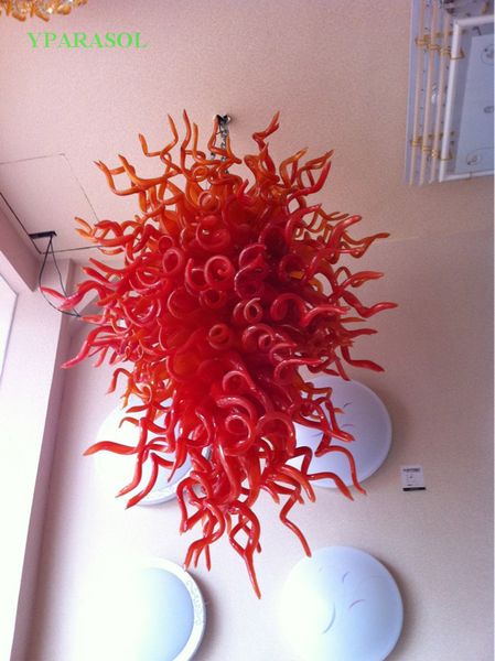 modern red blown glass chandelier lighting led pendant light 100% mouth blown borosilicate high ceiling living room art decorations
modern red blown glass chandelier lighting led pendant light 100% mouth blown borosilicate high ceiling living room art decorations