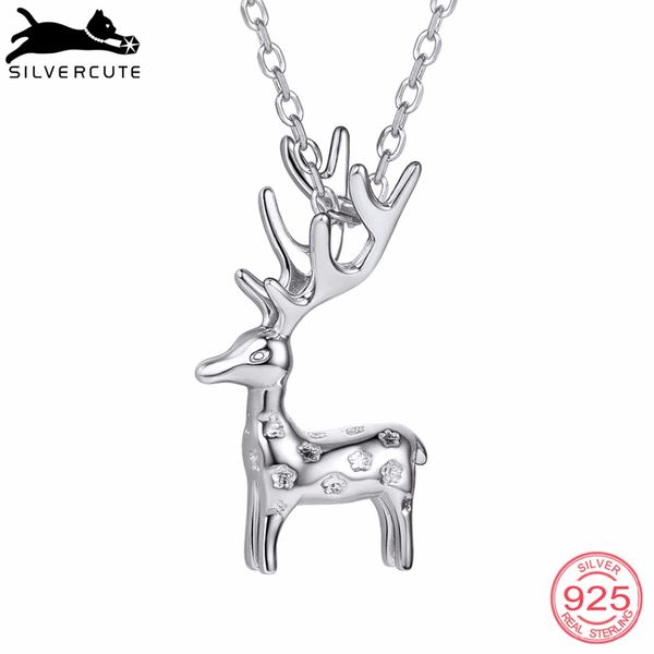 silvercute 925 sterling silver elegant sika deer pendant necklace for women forest animal fine jewelry lady necklaces scp6307b
silvercute 925 sterling silver elegant sika deer pendant necklace for women forest animal fine jewelry lady necklaces scp6307b