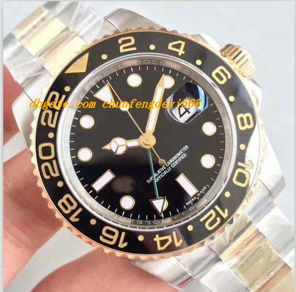 luxury v7 version two-tone 18k wrapped gold 116713 ceramic bezel eta 3186 movement auto date men dive sport watch box/certificate, Slivery;brown
luxury v7 version two-tone 18k wrapped gold 116713 ceramic bezel eta 3186 movement auto date men dive sport watch box/certificate, Slivery;brown