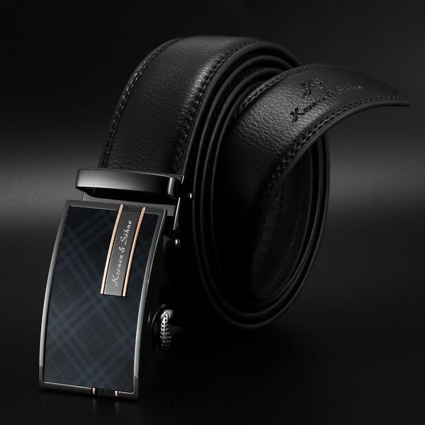 kronen&sohne men's luxury auto lock buckle leather belts business men's strap sliding buckle strapping waistband 125cm kb102, Black;brown
kronen&sohne men's luxury auto lock buckle leather belts business men's strap sliding buckle strapping waistband 125cm kb102, Black;brown
