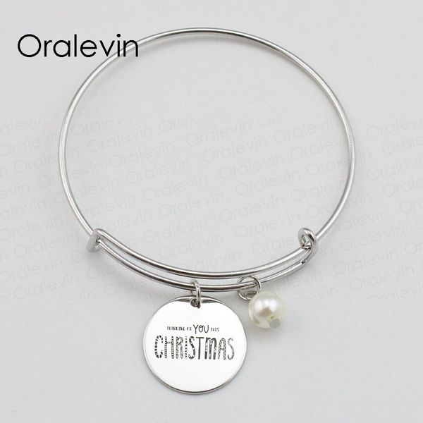 thinking of you this christmas inspirational hand stamped engraved charm pendant expandable bracelet jewelry,10pcs/lot, #ln1870b, Black
thinking of you this christmas inspirational hand stamped engraved charm pendant expandable bracelet jewelry,10pcs/lot, #ln1870b, Black