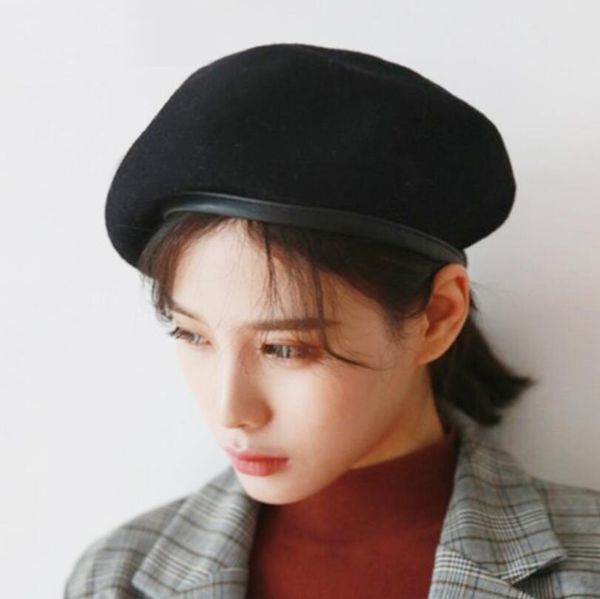 2018 new style spring wool vintage warm wool winter women beret french artist beanie hat size 56-60cm, Blue;gray
2018 new style spring wool vintage warm wool winter women beret french artist beanie hat size 56-60cm, Blue;gray